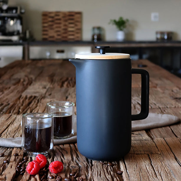 KEYGO Keramik-Kolbenkaffeemaschine